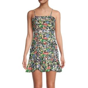 Parker Julie Floral Silk dress size 8
